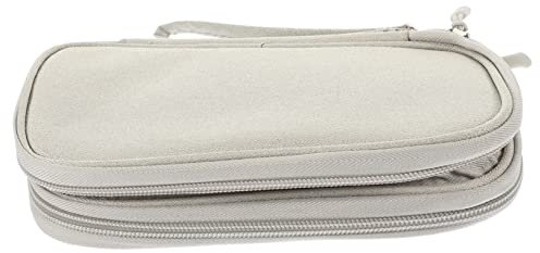 HOMOCONO Bolsa Organizadora De Accesorios De Doble para Estuche para Cargadores Cables y Dispositivos Electrónicos Almacenamiento Portátil