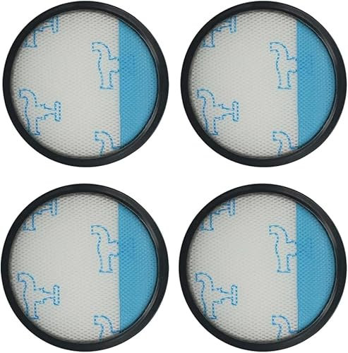 Daaxing 2/4/6 unids HEPA Filtros se adapta para Rowenta Swift Power Cyclonic RO2917 RO2917EA RO2932 Partes de aspirador piezas de repuesto accesorios, reemplazar #ZR904301 (4 unids)