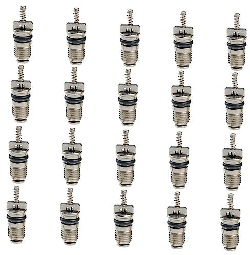 Happyyami 20 Piezas de Aire Acondicionado Repuesto para Filtrar Fugas Resistente la Corrosión Agua Compatible con Automóviles