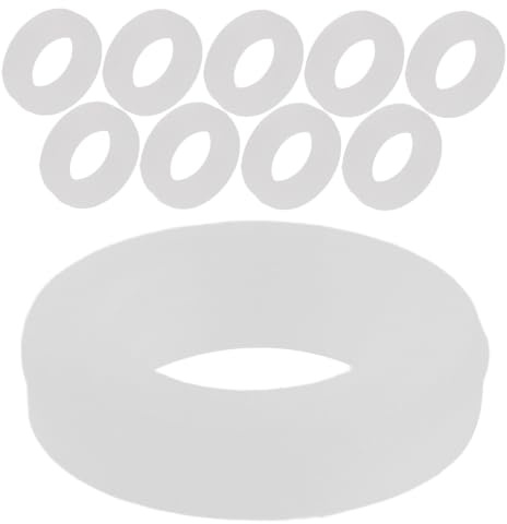 Healeved 10pcs Freezer Door Hinge Washer, Fridge Door Hinge Spacer Washer for Upright Refrigerator, Commercial Freezer Cabinet Appliance Repair