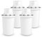Dafi Classic Filterkartusche Wasserfilter Kartusche Wasserfilterpatrone mit Aktivkohle. Kompatibel mit BRITA Classic, Aquaphor Standard, BWT, ARO, Tip, Laica, Größe:4 pack