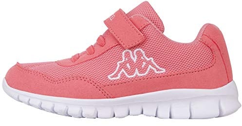 Kappa Mädchen Kinder Sneaker 260604K pink/Weiss, Schuhgröße:29 EU