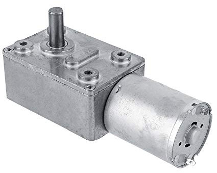 Reversibler Getriebemotor, DC 12V Drehzahlminderungsmotor Hochturbo-Schneckengetriebemotor(6RPM)