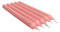 REQUISITE NEEDS Pack of 10 x Colourful Paraffin Wax Dinner Stick Candles (Baby Pink)…