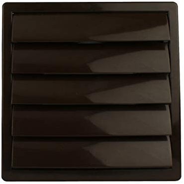 MKK Lamelle griglia di Ventilazione Mobile, Marrone, Ø 120 mm