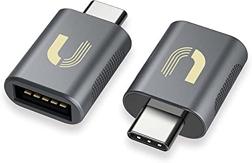 Usful Tech- USB C to USB Adapter (2 Pack), USB Type-C to USB,Thunderbolt 3 to USB Female Adapter OTG for MacBook Pro and MacBook Air 2020/2019/2018/2017, Samsung galaxy series and More Type-C Devices