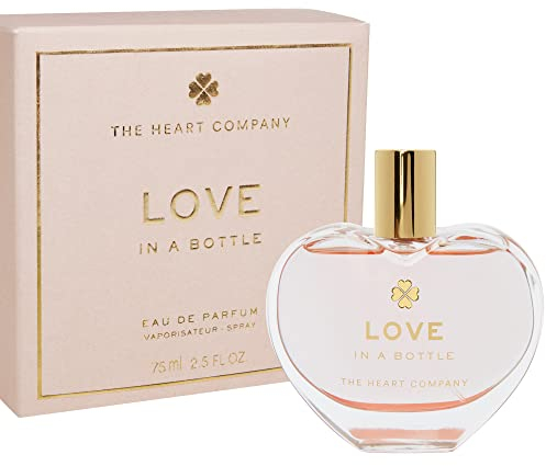 LOVE in a bottle - Parfüm Damen 75ml | Eau de Parfum für Frauen | Parfum Damen | Geburtstagsgeschenk für Frauen | Damen Parfüm | Vaporisateur Spray