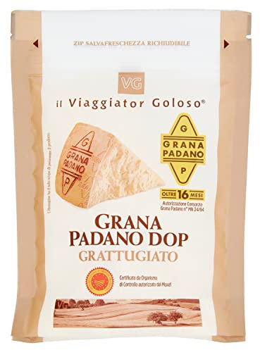 Grana Padano DOP Grattugiato Il Viaggiator Goloso, 100g