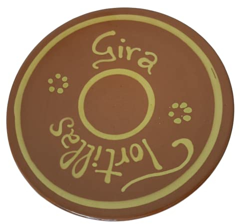 OFERTA GIRA TORTILLAS DE CERÁMICA ARTESANAL 28CM. Productos de España. Creado en un pequeño taller de proximidad. Calidad. ENVÍO GRATIS