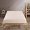 Vency Premium Jersey Spannbettlaken 160x200cm Beige - Spannbetttuch 100% Baumwolle, Bettlaken 160x200 Bis 35 cm Matratzenhöhe Beige