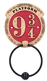 Nemesis Now Offizielles Lizenzprodukt Harry Potter Plattform 9 3/4 Türklopfer, 21,5 cm, rot