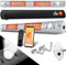 KESSER® Infrarot Heizstrahler 3000W IR-Gastro-Bar Inkl. LED Licht Terrassenstrahler Mit WiFi & Fernbedienung inkl. Schutzhülle Infrarotstrahler Quarzstrahler Terrassenheizer