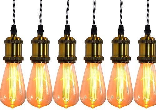 6 Battery Powered Parasol Lights