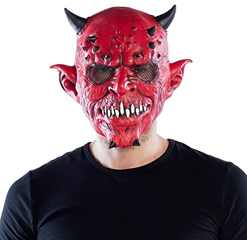 Boland - Horror Maske für Erwachsene aus Latex, Maske für Halloween und Karneval, Accessoire für Kostüme zur Mottoparty