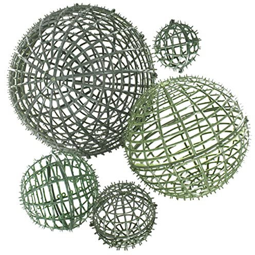 EXCEART 5st Kugelkäfig Für Künstliche Topiary-Ball Stützkäfig Für Pflanzenkugeln Dekorative Hängende Kugeln Topiary- -Rahmen Topiary-käfigrahmen Blumenkäfig Dekorative