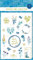 Sticker und Etiketten – Stickerbogen mit 100 Stickern: All about blue