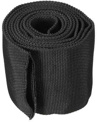 PATIKIL 2.2 Dia 6.5FT Nylon Protective Hose Sleeve, Cable Cover Sheath Protection for Welding Tig Torch Hydraulic Hose, Black