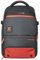 nox Rucksack Luxury Open Series Schwarz Rot
