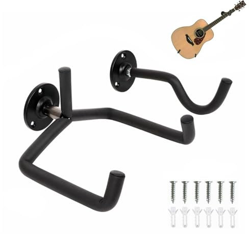 BAAQII Support mural horizontal pour guitare électrique acoustique