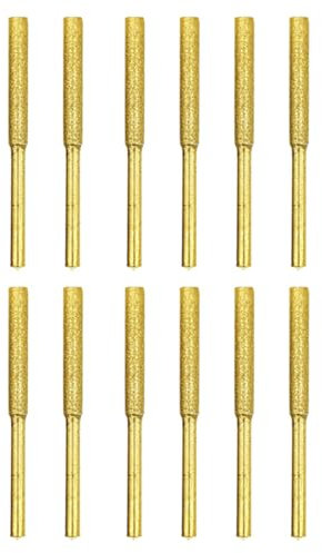 Kit d'affûtage de scie à chaîne | Lime à pierre plaquée titane 4mm/4.8mm/5.5mm, 12 forets de scie à chaîne pour scie à chaîne électrique