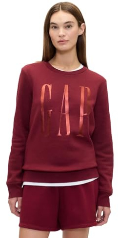 GAP Women's Logo Crewneck Sweatshirt Sweatshirt (pack of 1)