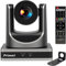 Prisual HDMI PTZ Camera 20x Optical Zoom Full HD 60P with Network USB3.0 PTZ Camera for Church Services Worship Education PoE Support