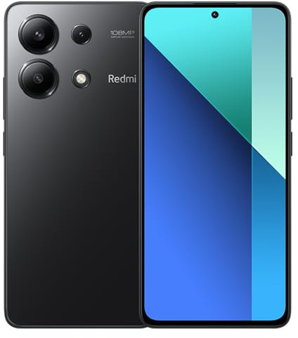 Xiaomi Redmi Note 13 4G 8GB + 256gb Smartphone Global Edition 6,67 Puertas amoled Pantalla 120hz cámara Triple 108mp Snapdragon 685 5000mah batería 33w Carga rápida Negro (Reacondicionado)
