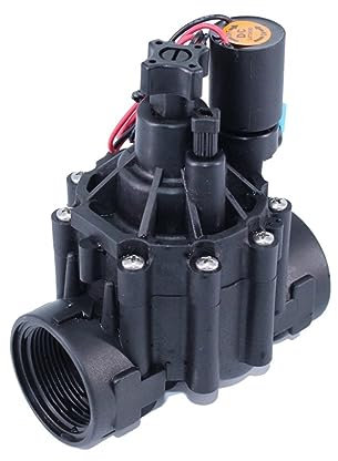 Valvola solenoide per irrigazione da 3,8 cm, CC 22 V 0, 110 V, 24 V, 12 V, per giardino DN40 DN32 (BSP-12VDC, 3,25 cm)