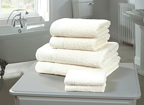 Chums Egyptian Towels 2 Pack Luxury weight 600g Super Soft Hand Towel Bath Towel or Bath Sheet White Bath Towel (28 x 49?)