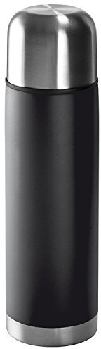 Edelstahl Isolierkanne / Thermosflasche / Thermoskanne / 0,5l / Farbe: schwarz