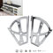Bisagras de zapatero de acero inoxidable,Bisagras de gabinete de cajón de zapatos,2 piezas Bisagras para cajones de zapatos de acero inoxidable accesorios de repuesto para estante de Turing(2 capas)