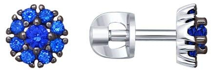Ohrstecker 925 Sterling Silber Zirkonia Steine Damenohrringe Echtschmuck bei Secretforyou