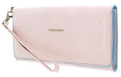 Piquadro Blue Square Big Size Women´s Wallet with RFID Rosa Chiaro