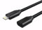 Lightning Extension Cable Lightning Extender Adapter Cord Adapter Male to Female Compatible with Mac - 3.3ft, Black