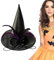 VENTDOUCE Hexenhüte für Frauen - Halloween Hexenhüte Dekor für Par | Zaubererkostüm für Erwachsene, Vampirzubehör für Karneval, Cosplay, Mottopartys