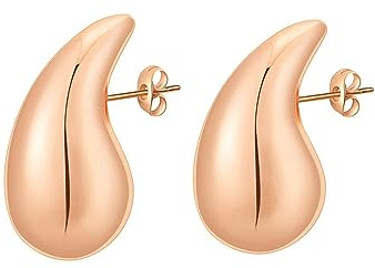 TOEECY Boucles d'oreilles femme en Alliages doré bijoux élégants pour toutes occasions