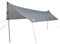 vidaXL Tarp, Wasserdicht Zeltplane, Sonnensegel Abdeckplane für Hängematte, Regenschutz Sonnenschutz für Outdoor Camping Picknick Festival, Orange 460x305cm