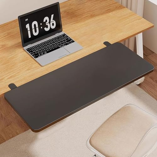 Machtiging Desk Extender Tray,Ergonomics Desk Extender Tray,Foldable Keyboard Drawer Tray,Foldable,Easy To Install,Can Be And Stored,Punch Free,Can Be Used As Armrests,Shelves,Desktop Extensions