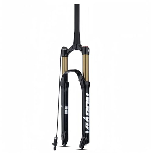 Fourche Avant De Fourche À Suspension Pneumatique VTT 26/27,5/29 Pouces pour Vélo De Montagne De Voyage De 100 Mm D,29in