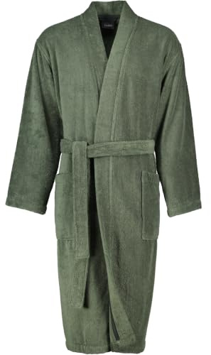 Cawö Bademäntel Herren Kimono Uni 828 field - 47 S