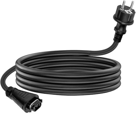 WSPIHO BC05 AC Kabel 2M/3M/5M,für HMS Field Connector Hoymiles Wechselrichter,BC-05 Buchse zu Schuko Stecker Anschlusskabel (3M)