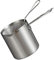 VALICLUD 1Set Pentola Per Frittura Profonda Acciaio Inossidabile Con Per Friggere Per Cucina e Preparazioni Giapponesi