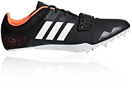 Adidas Adizero Accelerator, Unisex-Erwachsene Leichtathletikschuhe, Schwarz (Negbas/Ftwbla/Naranj 000), 47 1/3 EU