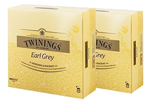 Twinings Earl Grey, 100 Teebeutel 2er Pack