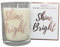 CANDLELIGHT Rose Gold candle, One Size