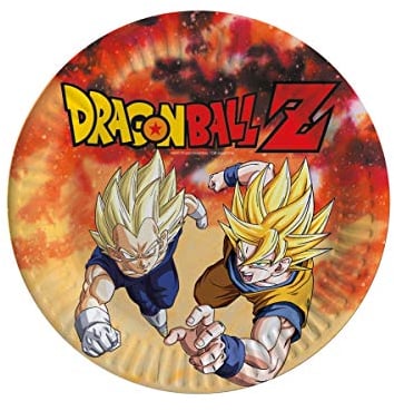 Comogiochi- Licenze Plato 23cm Dragon Ball Z, Multicolor, Taglia Unica (5CG82007)
