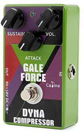 Caline CP-52, pedal de efecto compresor de Gale Force Dyna