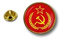 Akachafactory Spilla Pin pin's Spille spilletta Giacca Comunista Bandiera Russa URSS CCCP r6