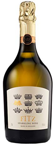 Fitz English Sparkling Wine Brut (White, 75cl x 1 Bottle)