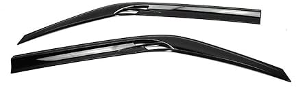2X Windabweiser Regenabweiser kompatibel mit Mercedes Sprinter W907 W909 W910 Acryl Dunkel